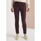 Cecil Dames Broek in lederlook in Rood, Gr: 27