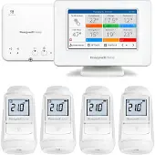 Honeywell Home EvoHome WiFi 4-zone radiatorpakket ATP934GM4010-Voordeelpakket