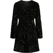 Pieces Jurk 'PCKAM' zwart