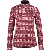 Luhta Peuratunturi Skipully dames Rood dessin L/40