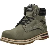 Dockers by Gerli Veterboots olijfgroen / zwart