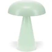 Rex London Tafellamp Touch Dimbare Paddenstoel Munt Groen LED