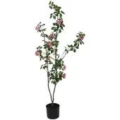 Countryfield Kunstplant Bauhinia Orchideeënboom Bloesemboom Roze 120 cm