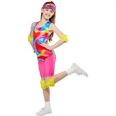 Rubies Skating Barbie Kinderkostuum - - Maat 5-6 Jaar