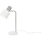 RL LIVE YOUR LIGHT REALITY ADAM - Tafellamp - Wit mat - excl. 1x E14 10W