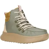 HeyDude Boots Dames Wendy Groen Keperstof | Maat 38