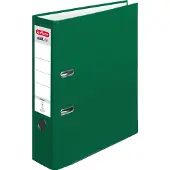 Herlitz maX,file protect Breed Ordner A4 80 mm Groen 2 Ringen 5480504 Kunststof Reliëf Staand
