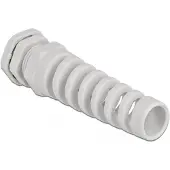 DeLOCK Kabelwartel met trekontlasting pg16 grijs