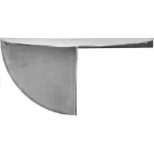 House Doctor Mega wandplank geborsteld zilver - 207240710