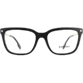 Burberry Square dames zwart op vintage cheque glazen frames