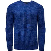 Rusty neal Trui blauw / zwart