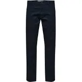 SELECTED MEN Chino 'SLHNew Miles' donkerblauw