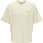 Only & Sons Shirt 'Malik Jims' beige / grijs / groen / oranje