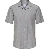 Only & Sons Overhemd 'Cantley' grijs