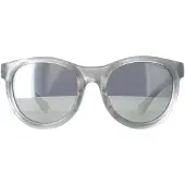 Moncler ML0087 20D grijze transparante spiegelzonnebril