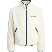 Jack & Jones Winterjas 'JORNORREBRO' donkerblauw / offwhite
