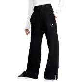 Nike Dames Phoenix Fleece Joggers met wijde pijpen in zwart