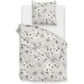 Zohome Zo Home Dekbedovertrek Flanel Ines - grey 140x200/220cm