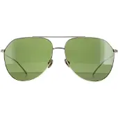 Lacoste zonnebril L209S 714 Glansend goudgroen