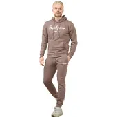 Pepe Jeans Londen Heren Trainingspak Set in Mokka