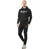 Pepe Jeans London Heren Trainingspak Set in Zwart