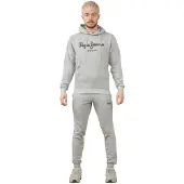 Pepe Jeans London Heren Trainingspak Set in Grijs