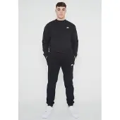 Nike Heren Club Fleece Volledig Trainingspak Set Zwart