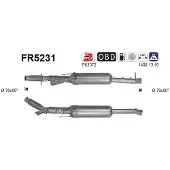 As FR5231 Roetfilter (DPF)
