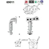 As 69011 Katalysator