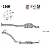 As 42205 Katalysator