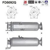 As FD5092Q Roetfilter (DPF)