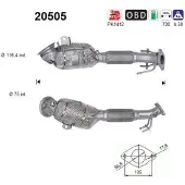 As 20505 Katalysator