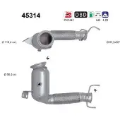 As 45314 Katalysator