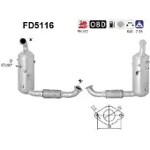 As FD5116 Roetfilter (DPF)