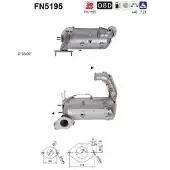 As FN5195 Roetfilter (DPF)