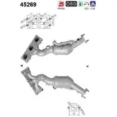 As 45269 Katalysator