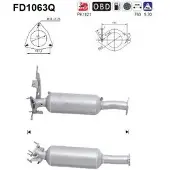 As FD1063Q Roetfilter (DPF)