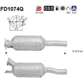 As FD1074Q Roetfilter (DPF)