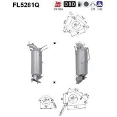 As FL5281Q Roetfilter (DPF)