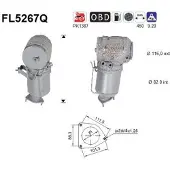 As FL5267Q Roetfilter (DPF)