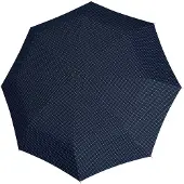 Knirps Paraplu 'Duomatic A.200' lichtblauw / donkerblauw / wit