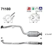 As 71180 Katalysator