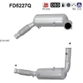 As FD5227Q Roetfilter (DPF)