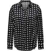 ONLY Blouse 'LYDIA' zwart / wit