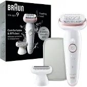 Braun Silk·épil 9 9-030 Wit/Flamingo