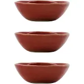 House Doctor Diva schaal 4 cl 3-pack Rood