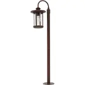 LINDBY Buitenverlichting , Zayn, dimbare, Roestbruin, Terras, Aluminium, Antiek