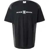 Nike Shirt 'SHOX' donkergrijs / zwart / wit