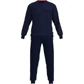 Götzburg Pyjama lang nachtblauw