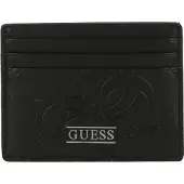 GUESS Etui 'BOSTON' zwart / zilver